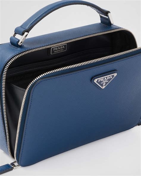 picture of prada suffiano cuir bluette handbag|Bluette Medium Prada Brique Saffiano Leather Bag .